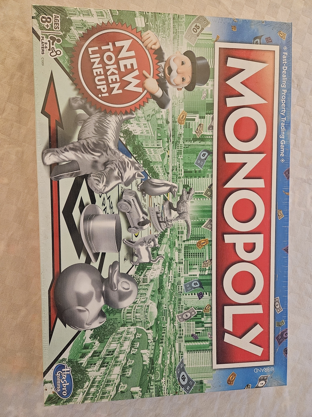 Monopoly Board Game - Classic Edition (Green & Red)
